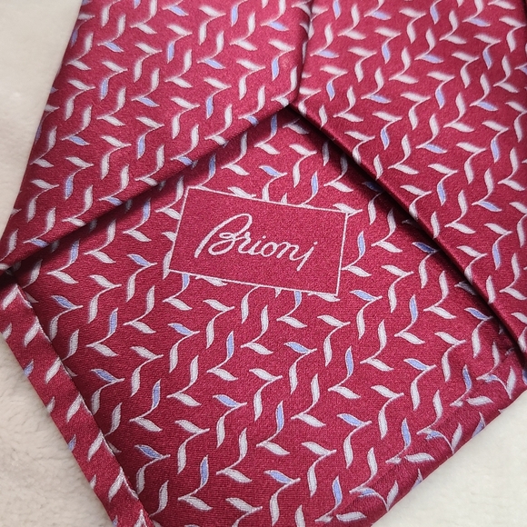 Brioni Silk Tie - Made In Italy - Picture 3 of 7